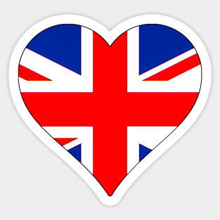 I Love Great Britain Sticker